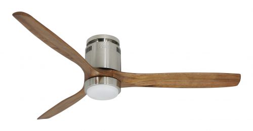 Ventilatore da soffitto SLICELIGHT nichel spazzolato I