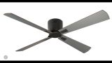 Energiespar Deckenventilator LUNA schwarz