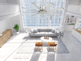 Energiespar Deckenventilator HURRICANE nickel 130 cm Energiespar Deckenventilator HURRICANE nickel 130 cm