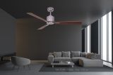 Energiespar Deckenventilator FACTORY nickel 132 CM Energiespar Deckenventilator FACTORY nickel 132 CM