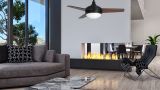 Deckenventilator VEGALIGHT schwarz 102 CM + 132 CM Deckenventilator VEGALIGHT schwarz 102 CM + 132 CM