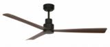 Energiespar Deckenventilator MYNG schwarz 132 cm