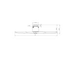 Deckenventilator AYAMA Nickel gebürstet Deckenventilator AYAMA Nickel gebürstet