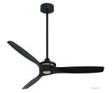 Energiespar Deckenventilator HYPE Wi-FI Rose Messing schwarz