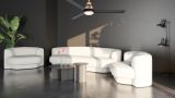 Ceiling fan YIN rose brass 130 cm WI-FI Ceiling fan YIN rose brass 130 cm WI-FI