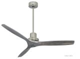 Ventilatore da soffitto KAUAI nichel spazzolato New-grey 130 cm Ventilatore da soffitto KAUAI nichel spazzolato New-grey 130 cm
