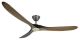 Ceiling fan KOA Nickel 178 cm