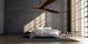 Ventilatore da soffitto KOA MB NOCE 152 CM