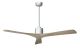 Ventilateur de plafond ZEN nickel brosse raw 140 cm