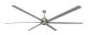 HVLS Deckenventilator THE BIG II WI-FI nickel 250 CM