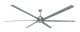 HVLS Deckenventilator THE BIG II WI-FI nickel 250 CM