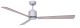 Energiespar Deckenventilator FACTORY chrom 120 CM