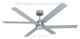 Energiespar Deckenventilator 3PLUS3 alu LED WLAN