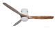 Ventilateur de plafond SLICE WI-FI blanc wild-walnut