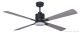 Ceiling fan FACTORY WI-FI black 90 CM
