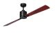 Energiespar Deckenventilator FACTORY WI-FI schwarz 180 cm