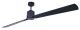 Energiespar Deckenventilator FACTORY WI-FI schwarz 157 CM