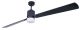 Ventilateur de plafond FACTORY WI-FI noir 132 CM