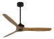Ventilatore da soffitto HYPE WI-FI nero OAK