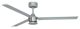Energiespar Deckenventilator ICON alu WLAN