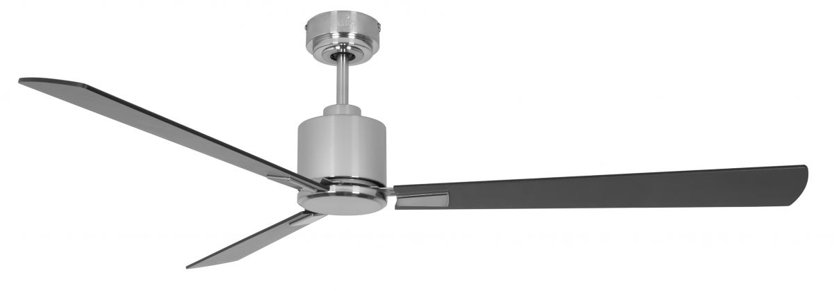Ventilador de techo FACTORY niquel 112 CM