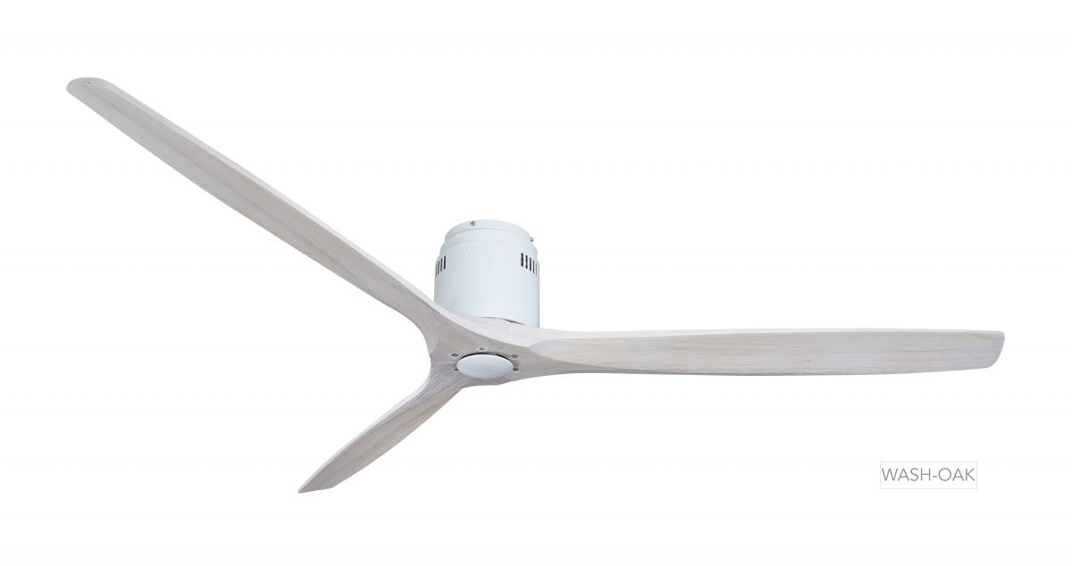 Deckenventilator SLICE WI-FI wei&szlig; Wash-Oak