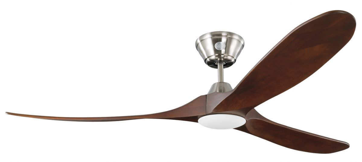 Deckenventilator KOA Nickel Koa mit LED 178 cm