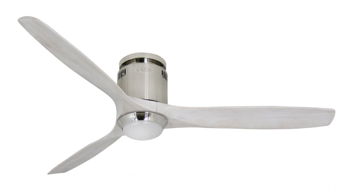 Deckenventilator SLICELIGHT Nickel wash oak
