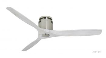 Deckenventilator SLICE Nickel wash oak