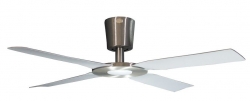 Energiespar Deckenventilator PACIFIC-LED alu 140 cm