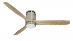 Deckenventilator SLICELIGHT Nickel Pinie